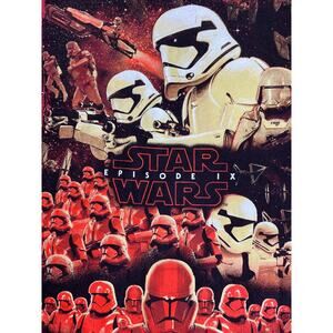 Star Wars Episode IX Men’s Size L Mad Engine Red T-Shirt